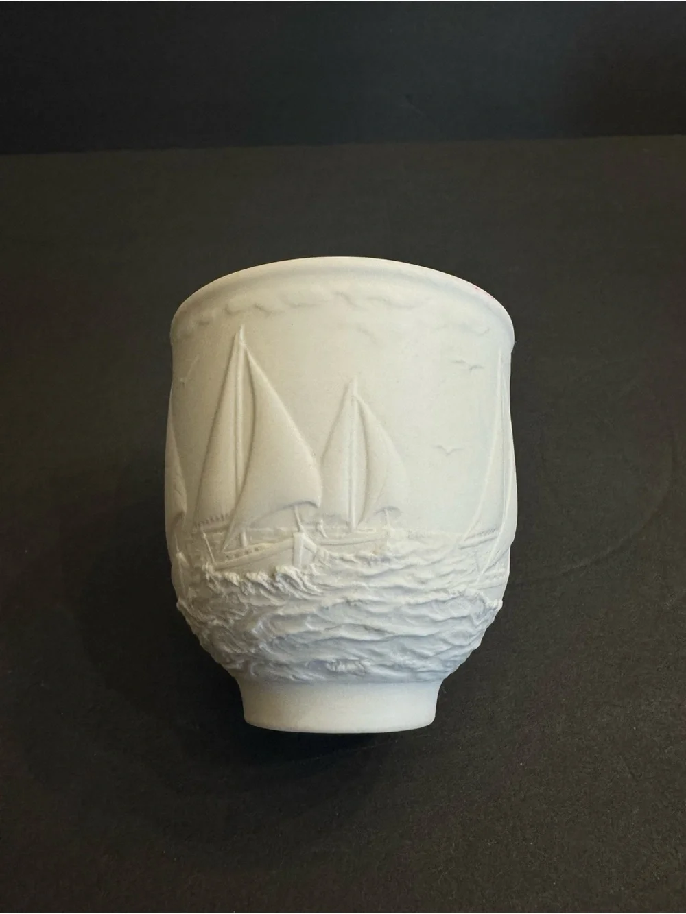 1997 Lladro Sailing The Seas Collector Society Figurine Cup Regata Made in Spain